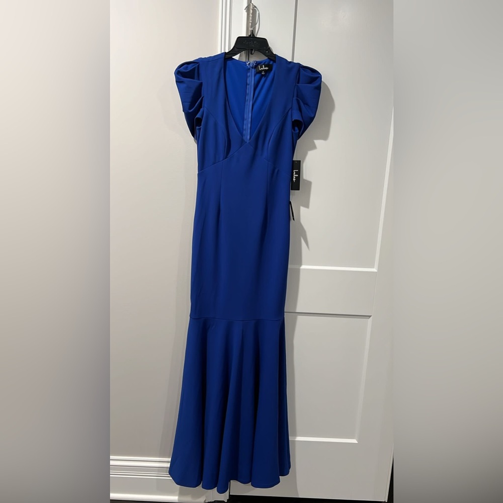 Lulus cap sleeve mermaid dress, Brand New